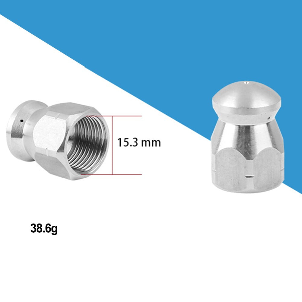 1/4 inch 3/8 inch Male Pressure Washer Drain Sewer Cleaning Pipe Jetter