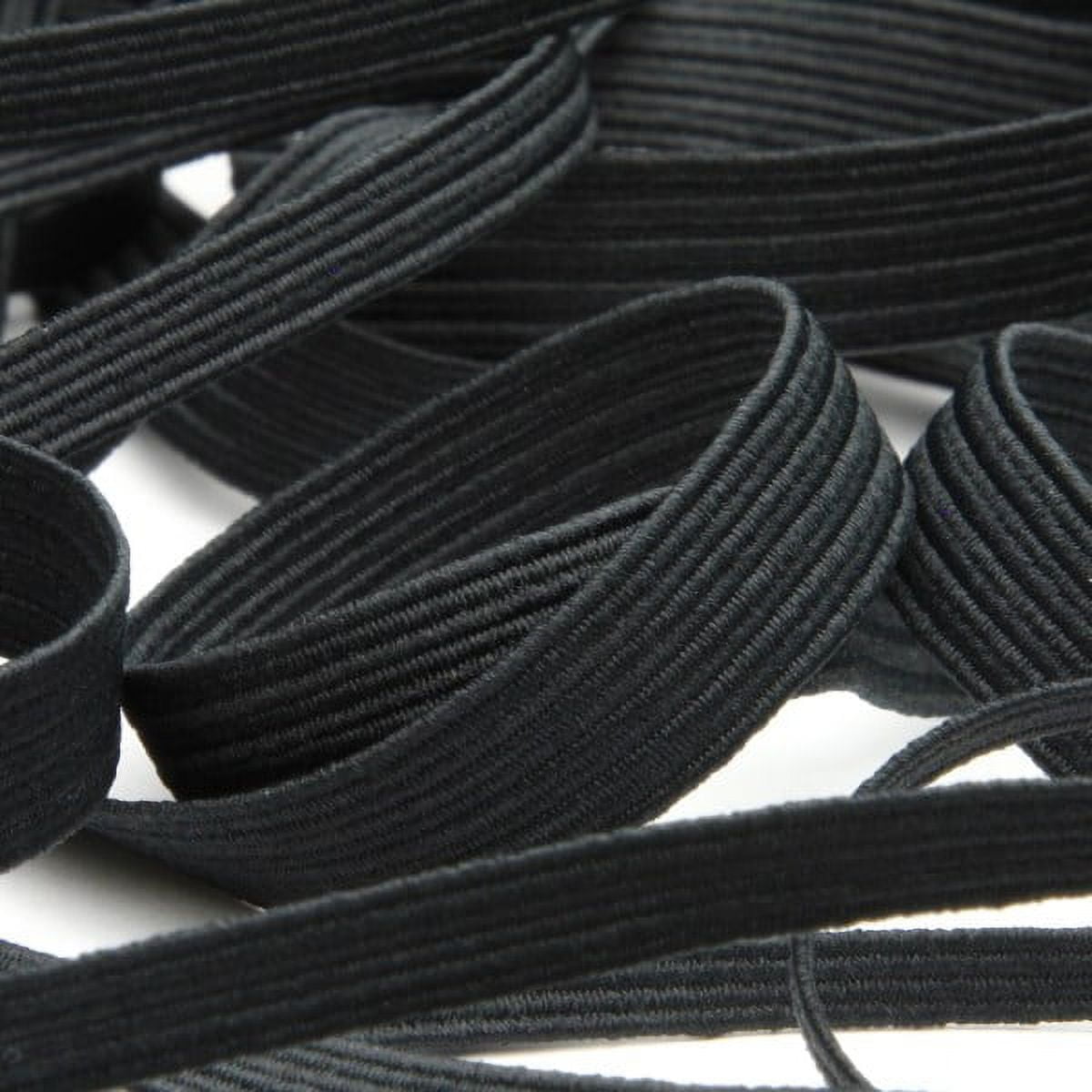 1/4 inch (6mm) Braided Flat Elastic Stretch Band: Sewing Crafts DIY ...