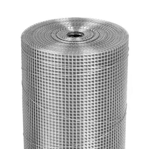 1/4 inch Hardware Cloth Roll 36 x 50 ft 23 Gauge - Hot-Dip Galvanized After Weling - Galvanized Wire Mesh Roll Chicken Wire Fence Roll Rodent Wire Tree Guard Gopher Mesh