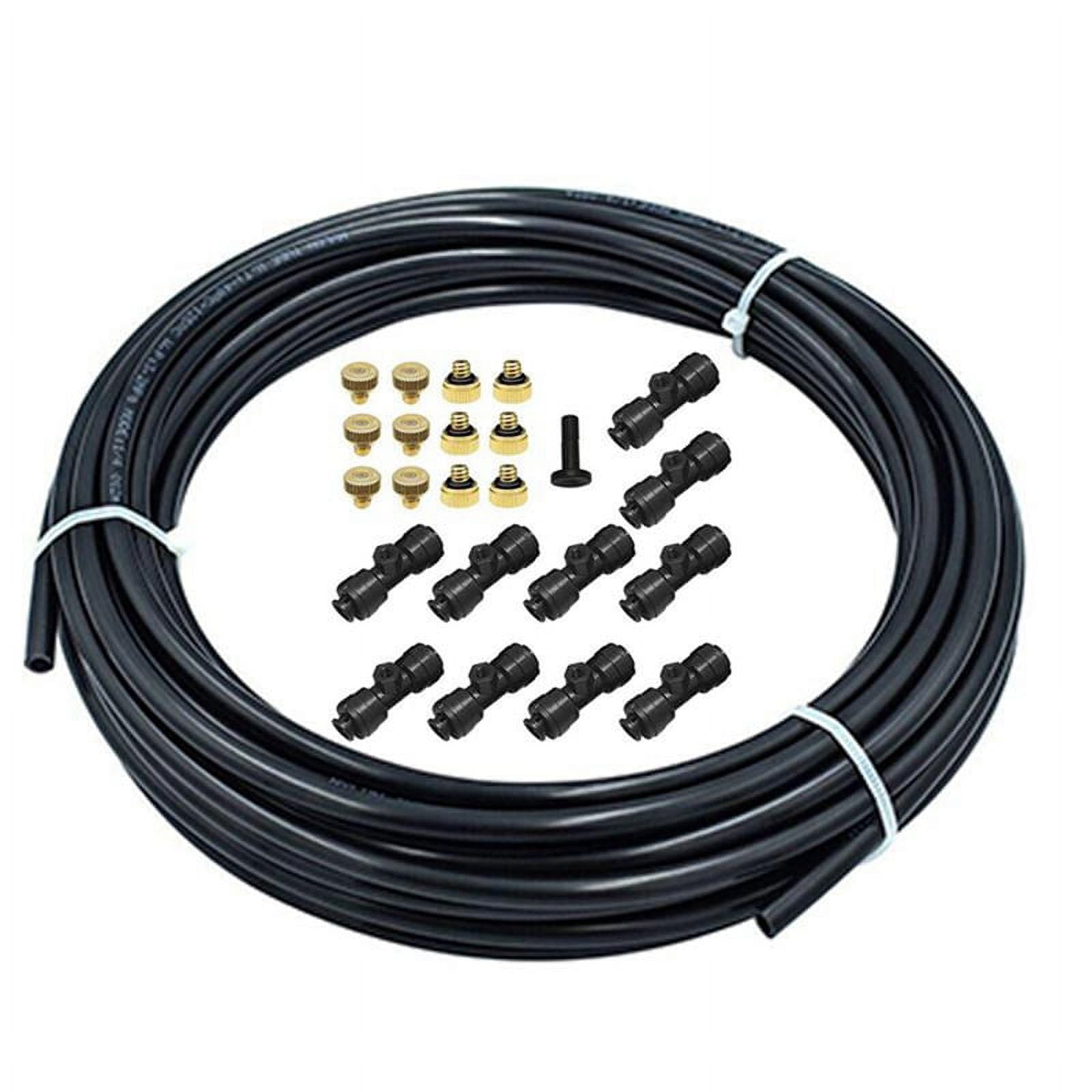 1/4 inch Lock Misting Nozzles Kit Fog Nozzles for Patio Misting System