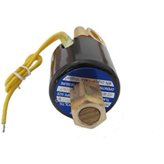 1/4 inch Normally Open 110V-120V AC Brass Solenoid Valve NPT$$Plumbing & HVAC