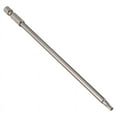 thumbnail image 1 of 1/4-inch Shank T20 Magnetic Torx Security Screwdriver Bit 150mm Long, 1 of 4
