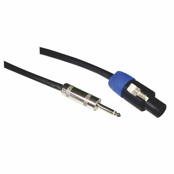 1/4 inch to SPEAK-ON 2 Conductor, 12 awg Pro Audio Speaker Cable