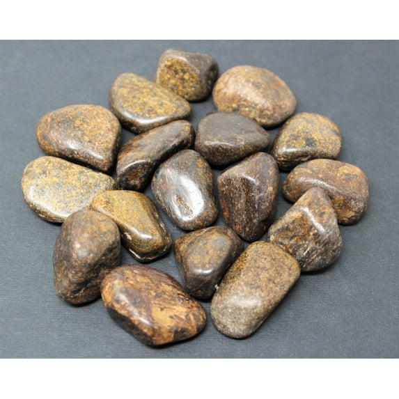 1/4 lb Bulk Lot Bronzite Tumbled Stone (Crystal Healing Gemstone Reiki) 4 oz