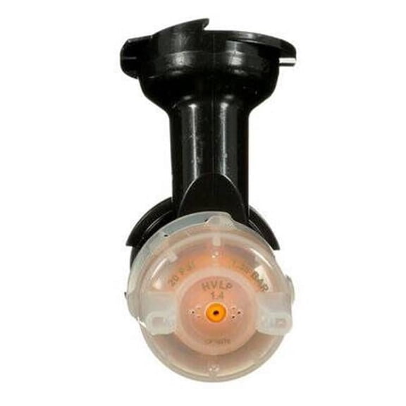 1.4 mm Gravity HVLP Atomizing Head Refill Kit 26714, Orange - 5 Pack per Case