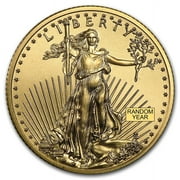 1/4 oz American Gold Eagle Coin BU Random Year