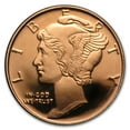thumbnail image 1 of 1/4 oz Copper Round - Mercury Dime (20 count tube), 1 of 3