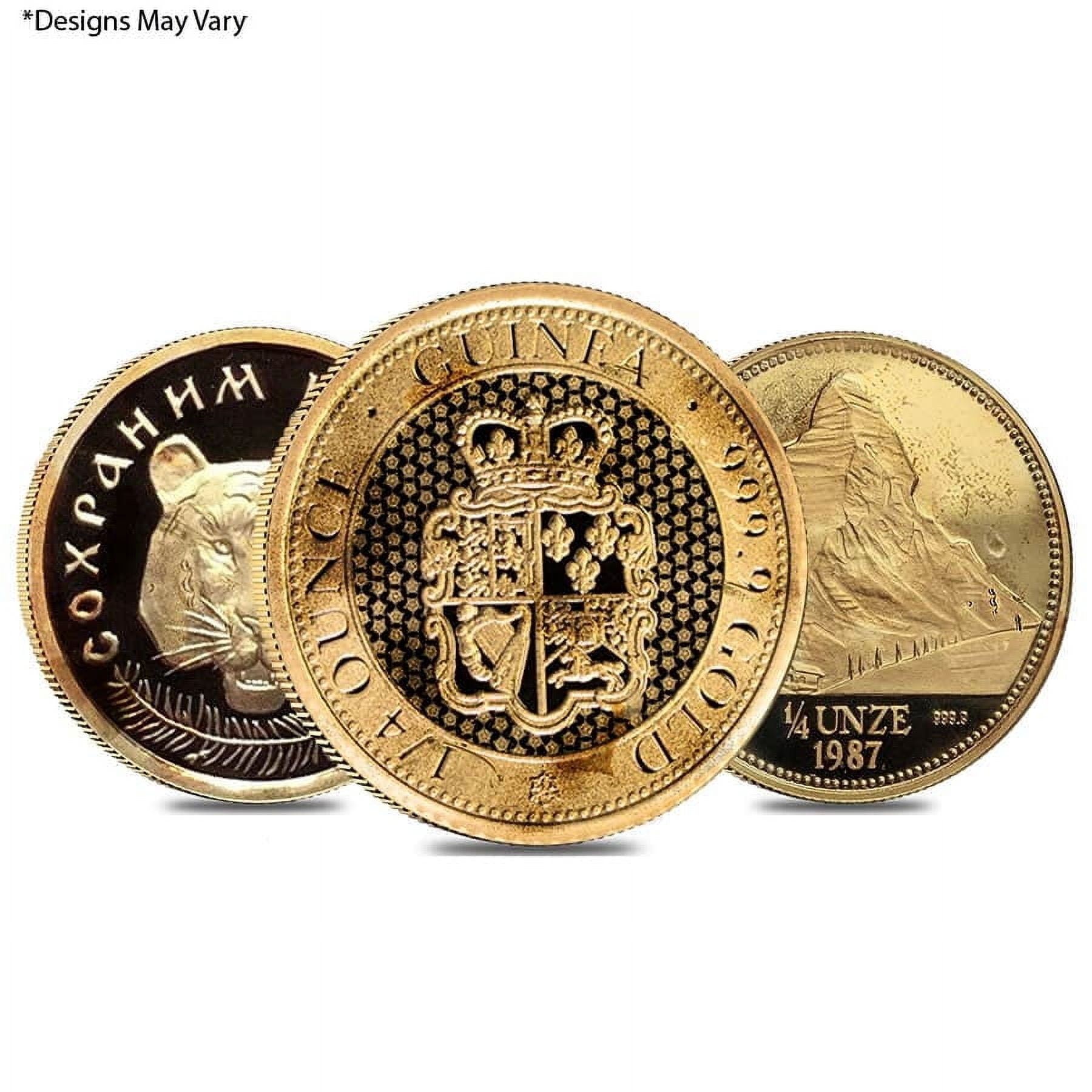 1/4 oz Generic Gold Coin .999+ Fine (Secondary Market)