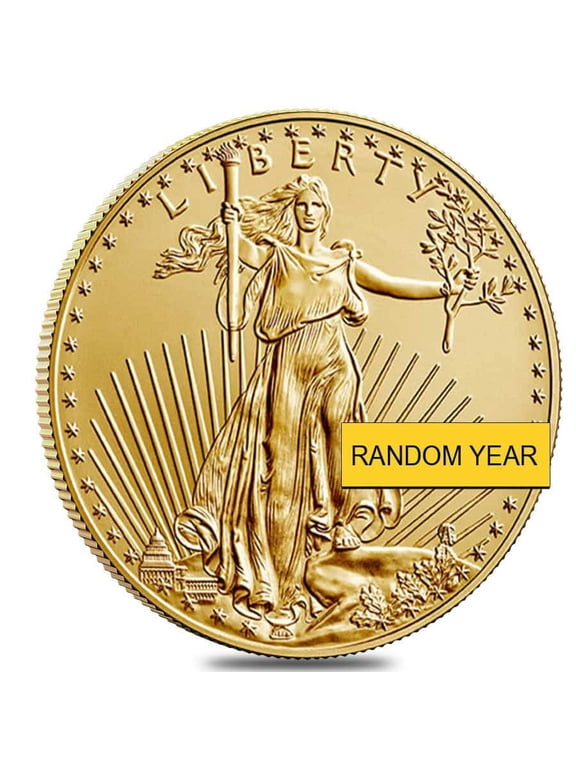 1/4 oz Gold American Eagle $10 Coin BU (Random Year)