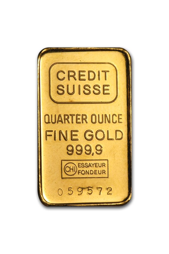 1/4 oz Gold Bar - Secondary Market