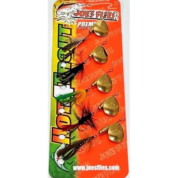 1/4 oz Joe's Flies Super Striker 5 pcs Assortment