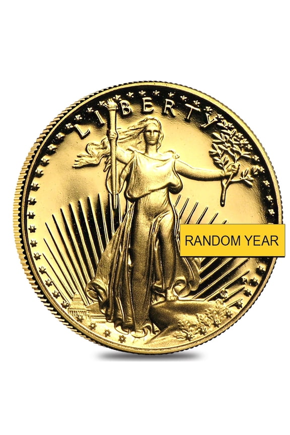 1/4 oz Proof Gold American Eagle In Cap (Random Year)