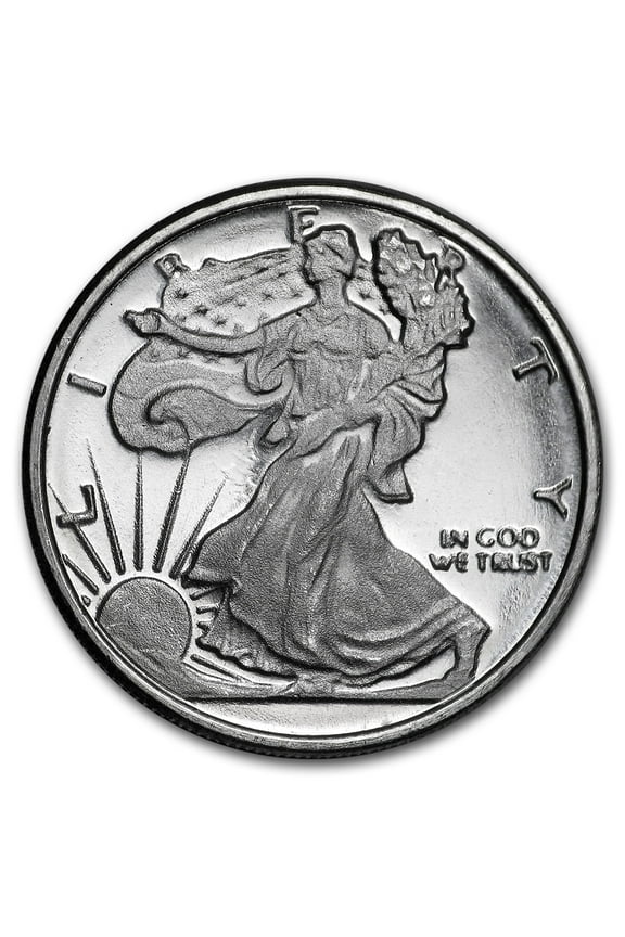 1/4 oz Silver Round - Walking Liberty