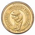 thumbnail image 1 of 1/4 oz Silver Round- Winnie The Pooh (Gold Plated, Rarities Mint), 1 of 2