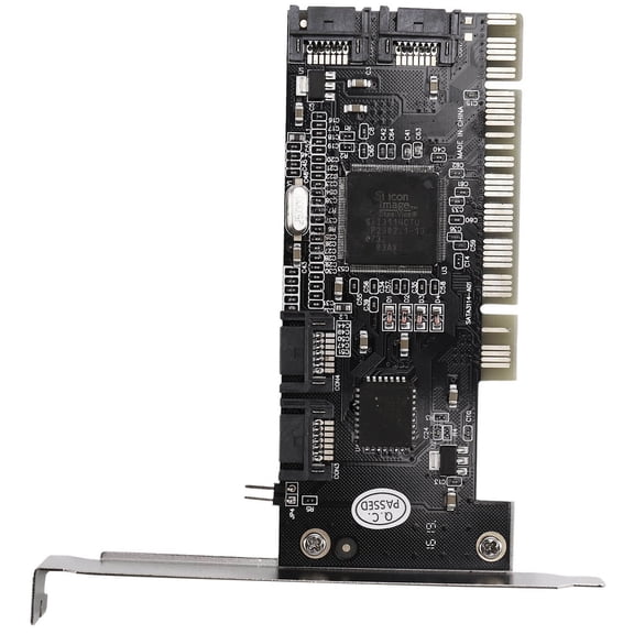 1* 4-port PCI to SATA conversion card-black