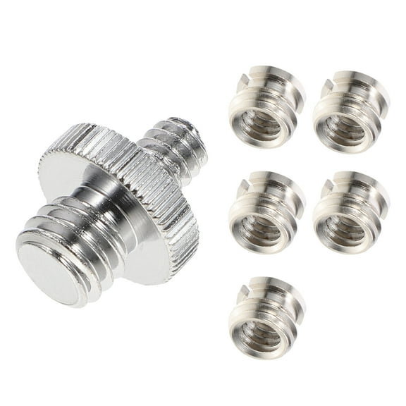 1/4" to 3/8" Camera Tripod Thread Adapter Convert Nut Screw Adapter(5PCS)