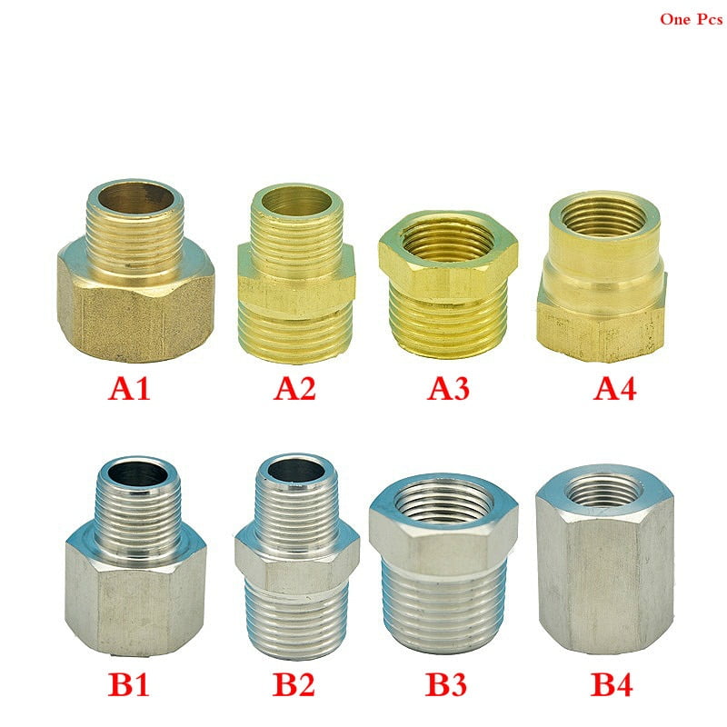 1 4 To 3 8 Hose Adapter Fittings brass Stainless Steel Pipe Connectors 1-4-to-3-8-hose-adapter-fittings-brass-stainless-steel-pipe-connectors