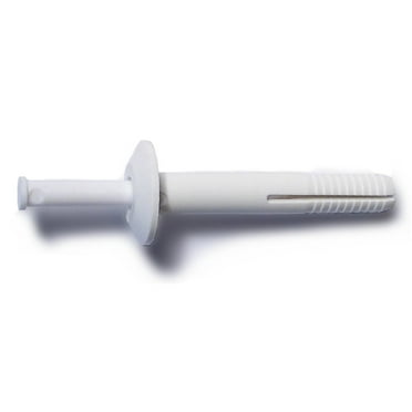 1/4" x 1-1/2" Truss Head Nylon Plastic Nail Drive Anchors HWATN-036