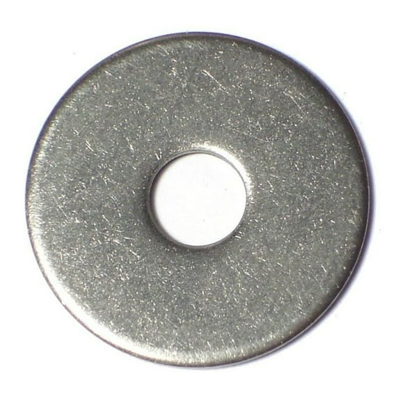 1/4 x 1-1/4" Zinc Plated Grade 2 Steel Fender Washers FWS-129