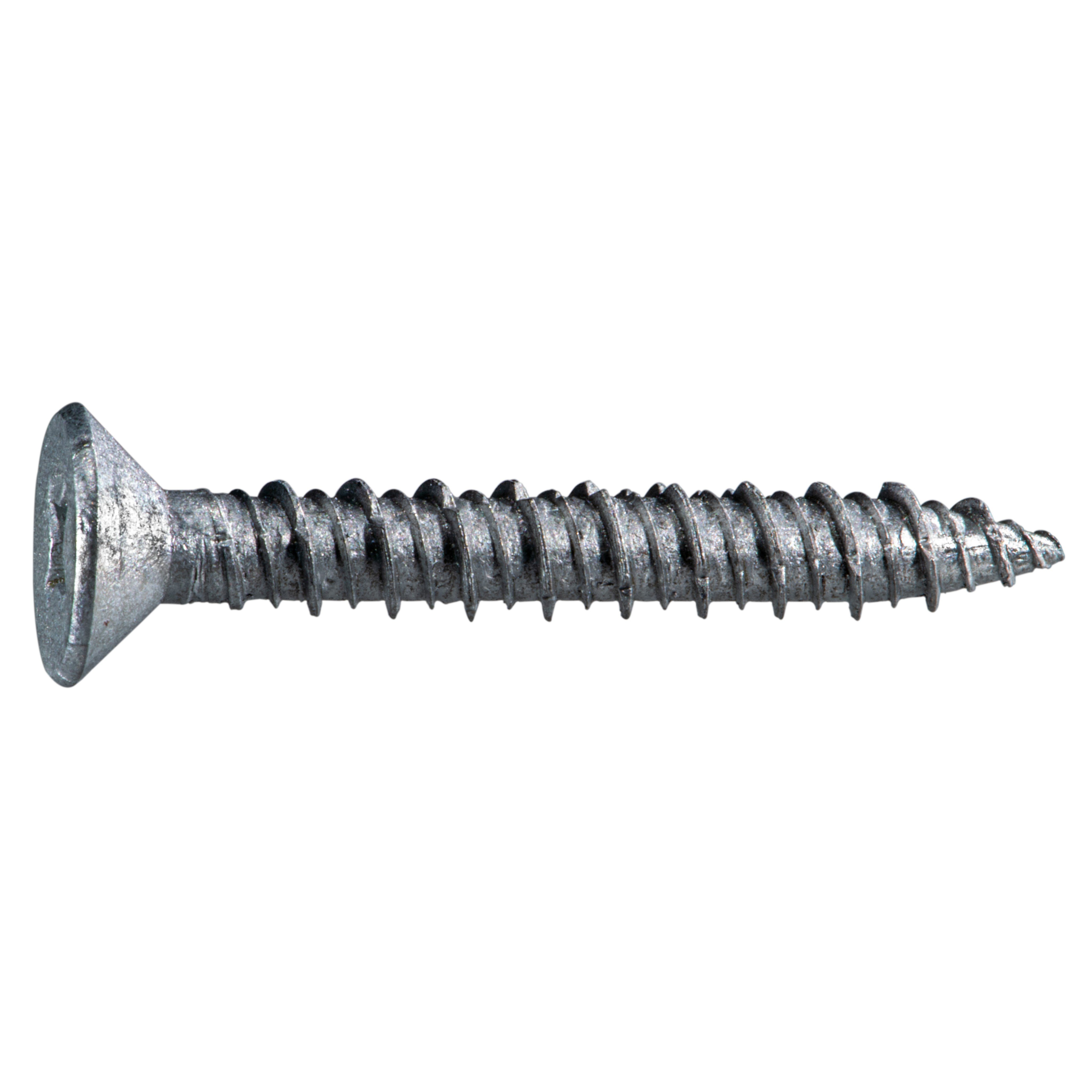 1/4" x 1-3/4" 410 Stainless Phillips Flat Head Concrete Screws (50 pcs.)