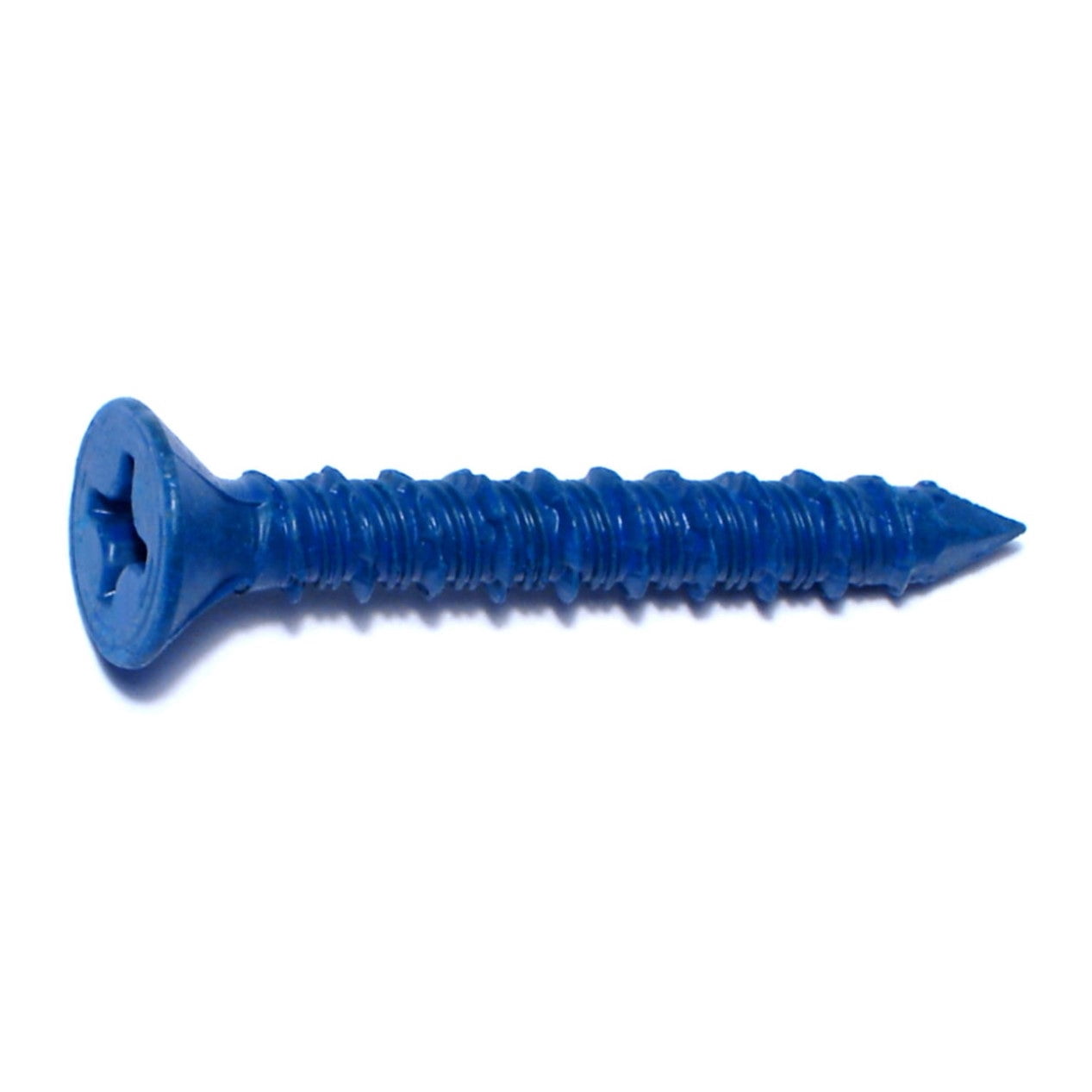 1/4" x 1-3/4" Blue Ruspert Star Drive Flat Head Tapcon Concrete Screws (100 pcs)