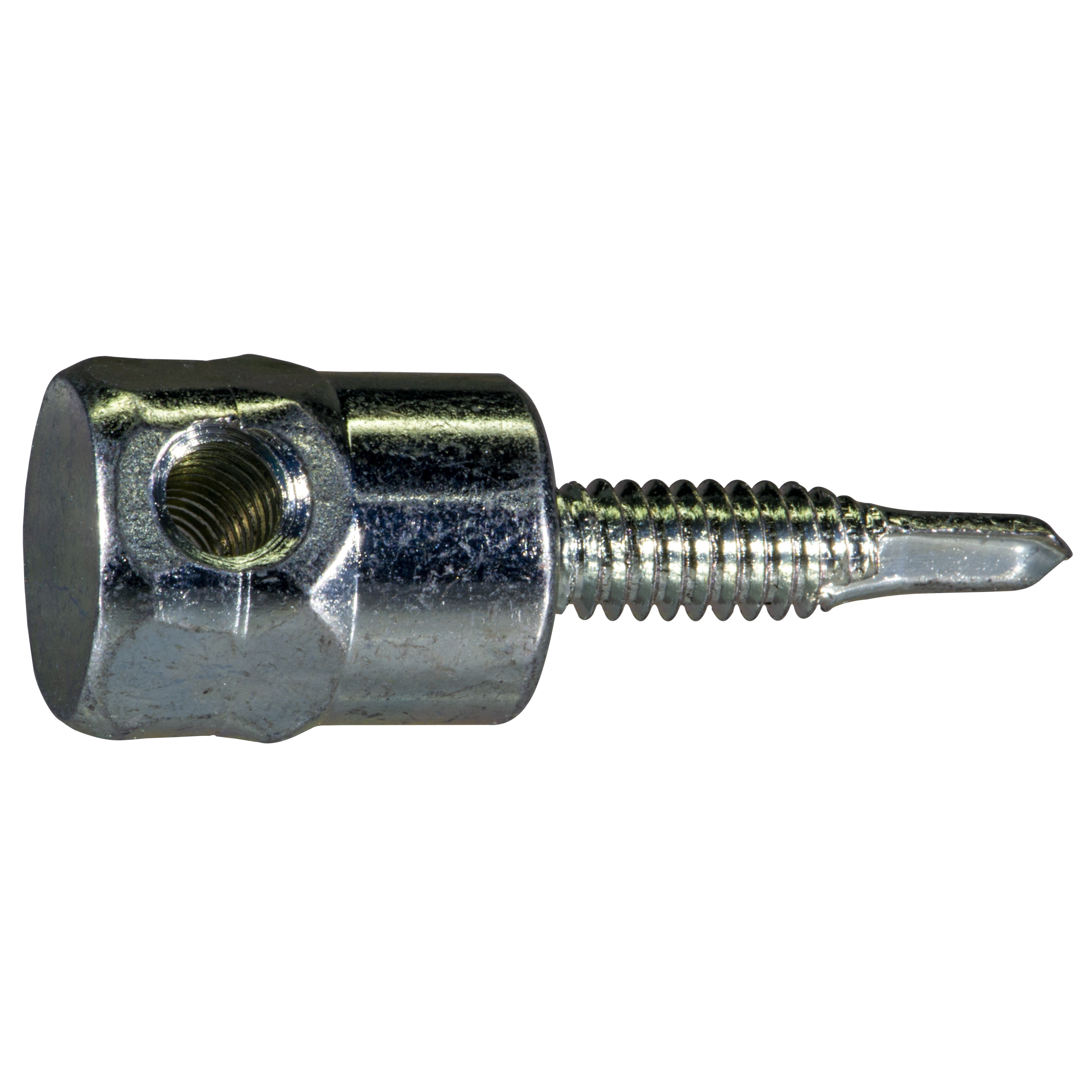 1/4" x 1/4"-20 x 1" Zinc Horzontal Sheet Metal Threaded Rod Hanger (25 pcs.)