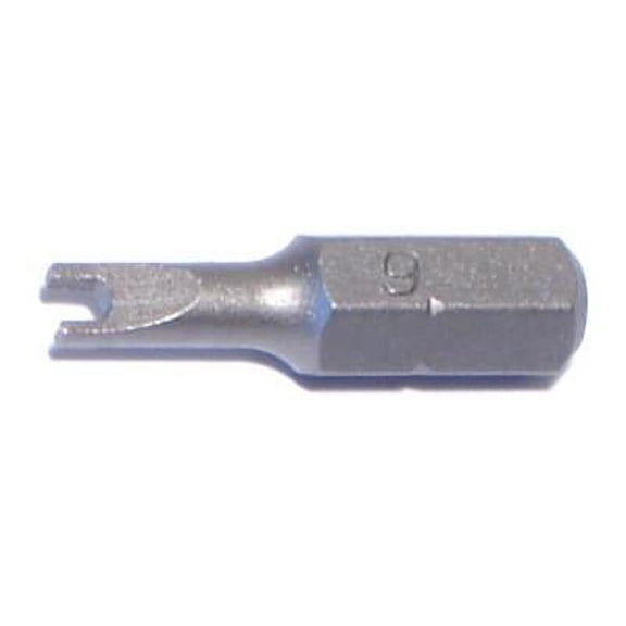 1/4" x 1" #6 Spanner Insert Bits BIT-062 (6 pcs.)