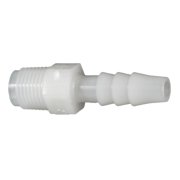 1/4" x 1/8MIP Nylon Plastic Hose Barbs HBN-065 8 pcs.