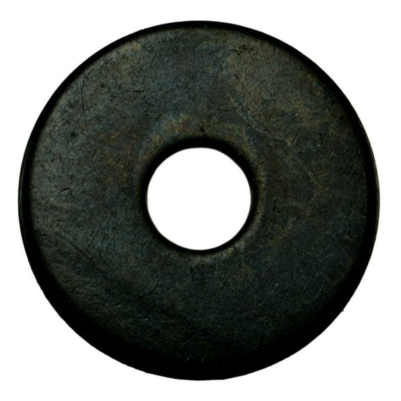 1/4" x 1" Black Oxide Grade 2 Steel Fender Washers (35 pcs.)