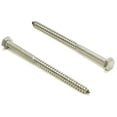 thumbnail image 1 of 1/4" x 1" Stainless Hex Lag Bolt Screws (25 Pack), 304 (18-8) Steel by Bolt Dropper, 1 of 7