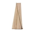 thumbnail image 1 of 1/4 x 12 Inch Wooden Dowel Rods Wood Sticks Unfinished Hardwood Sticks 10 Pieces, 1 of 1