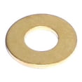 thumbnail image 1 of 1/4" x 17/64" x 9/16" Brass S Pattern Flat Washers (48 pcs.), 1 of 1