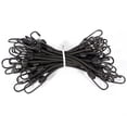 thumbnail image 1 of 1/4" x 18" Black Bungee Cords (bundle of 25) - 6mm, 1 of 7