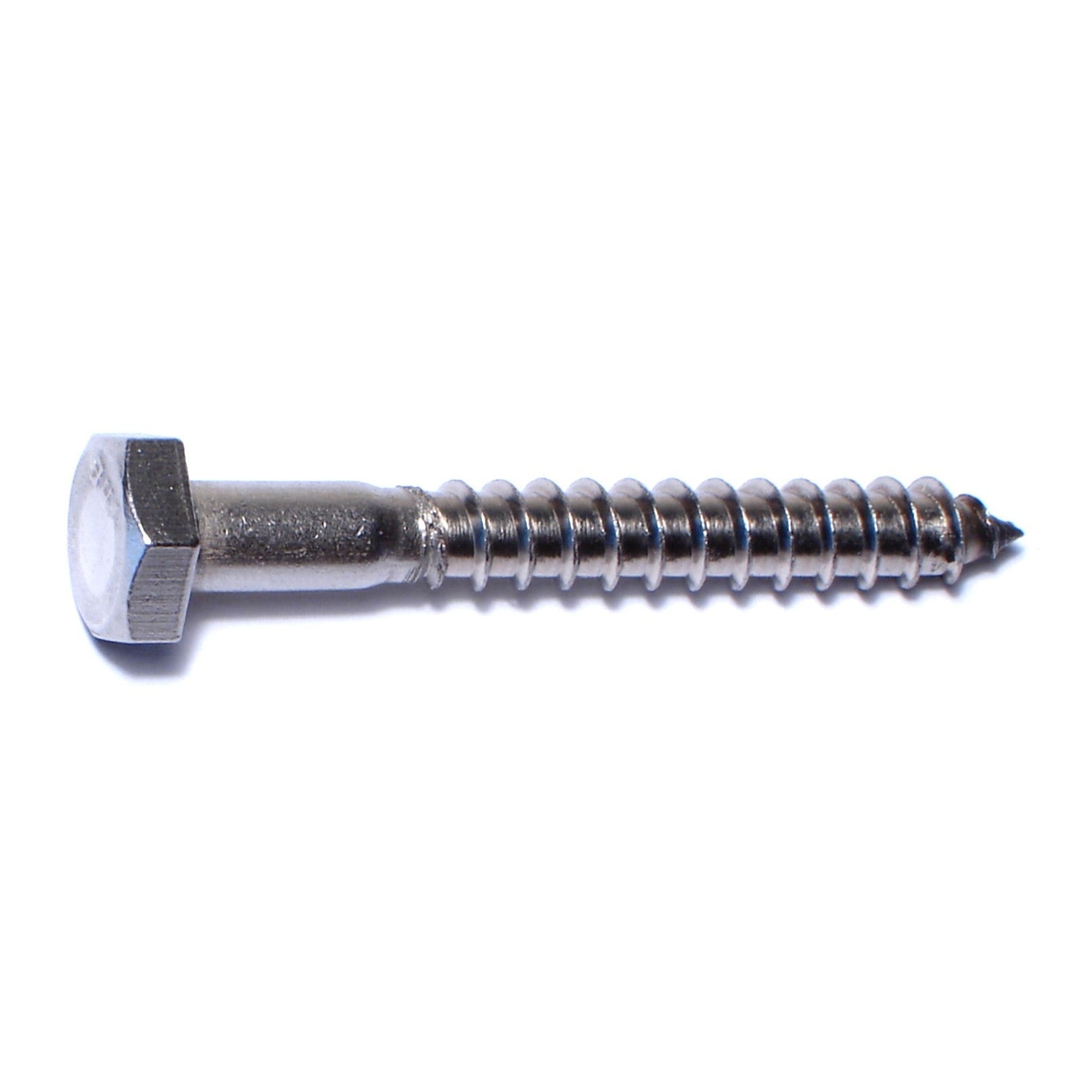 1/4" x 2" 18-8 Stainless Steel Hex Head Lag Screws HLSHSS-132