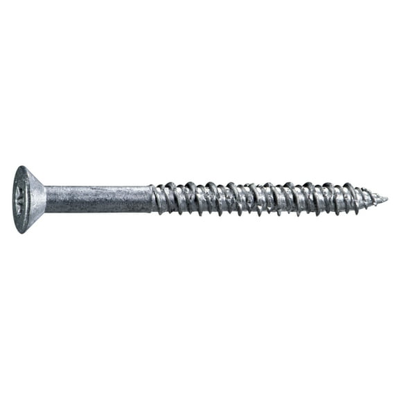 1/4" x 2-3/4" 410 Stainless Flat TorqueMaster Masonry Screws (50 pcs.)