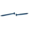 thumbnail image 1 of 1/4" x 2 3/4" Concrete Screws / Phillips / Flat Head / Blue Perma-Seal - 100 Piece Carton, 1 of 1