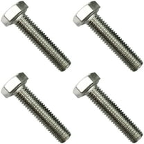 1/4" x 2.5" - 20. 304-STAINLESS STEEL - HEX HEAD BOLT - 304 GRADE. General Purpose - Hurricane Bolt 10