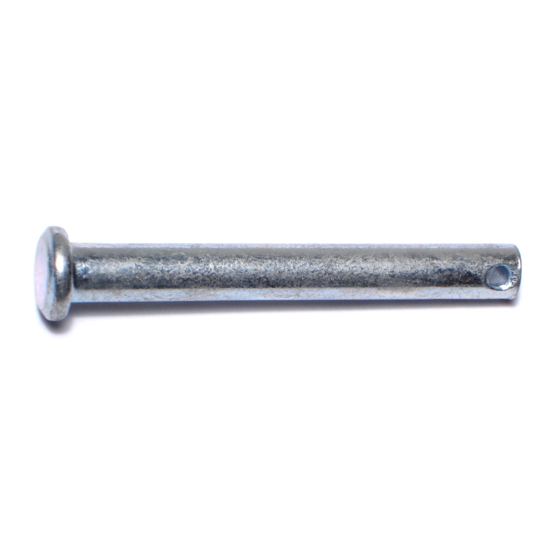 1/4" x 2" Zinc Plated Steel Single Hole Clevis Pins (12 pcs.)