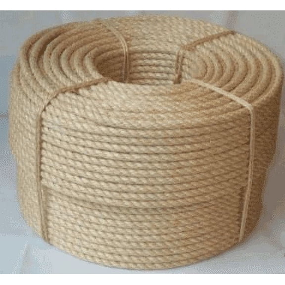 1/4" x 2500' Sisal Rope Cat Scratching Post Claw Control Toy Crafts Pet