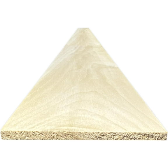 1/4" x 3-1/2" x 48" Solid Poplar Board, Unfinished, The Millwork Outlet (5)