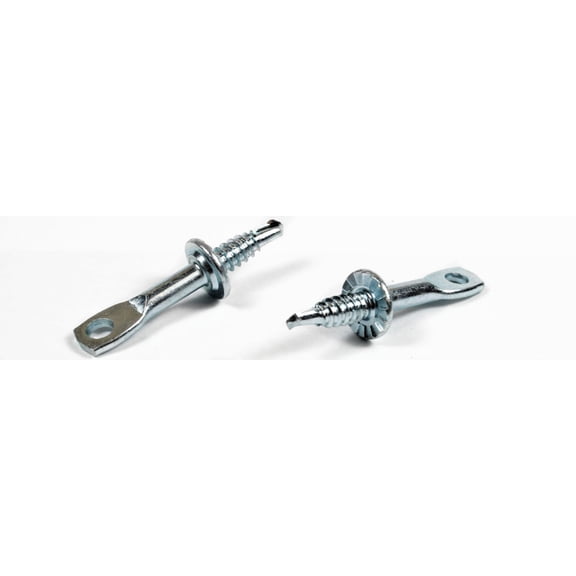 1/4 x 3 1/4" Lag Screws / Acoustical Eye / Self-Drilling Point / Steel / Zinc - 750 Piece Carton