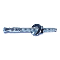 1/4" x 3-1/4" Zinc Plated Steel Concrete Wedge Stud Anchor Bolts WAS-075