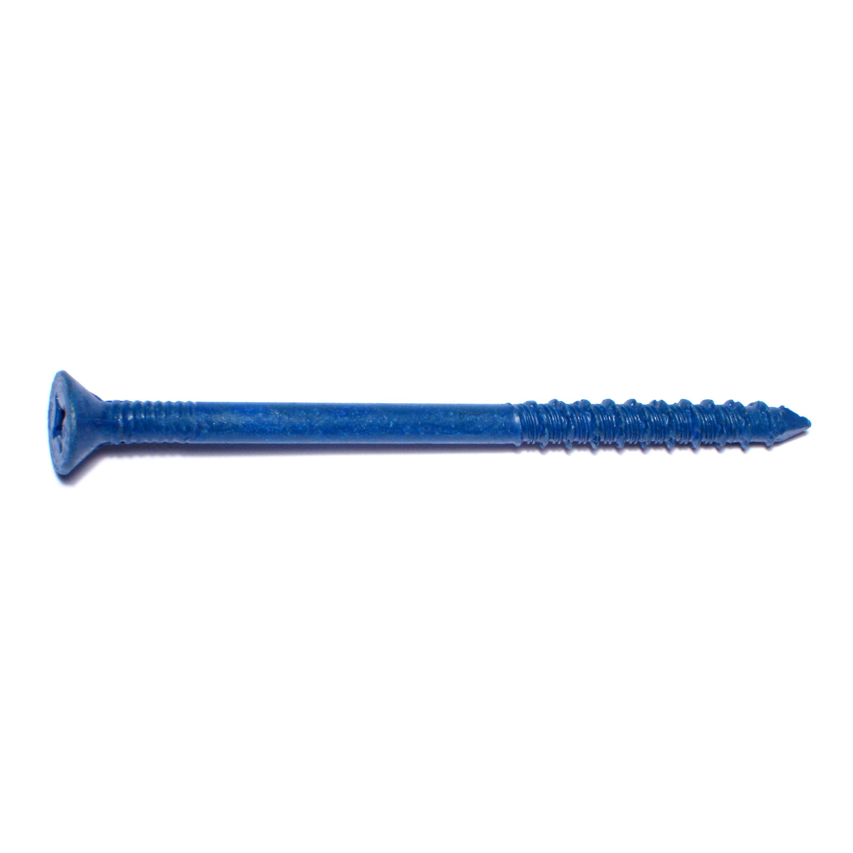 1/4" x 3-3/4" Climaseal Phillips Flat Head Masonry Screws MSFC-038 (100 pcs)