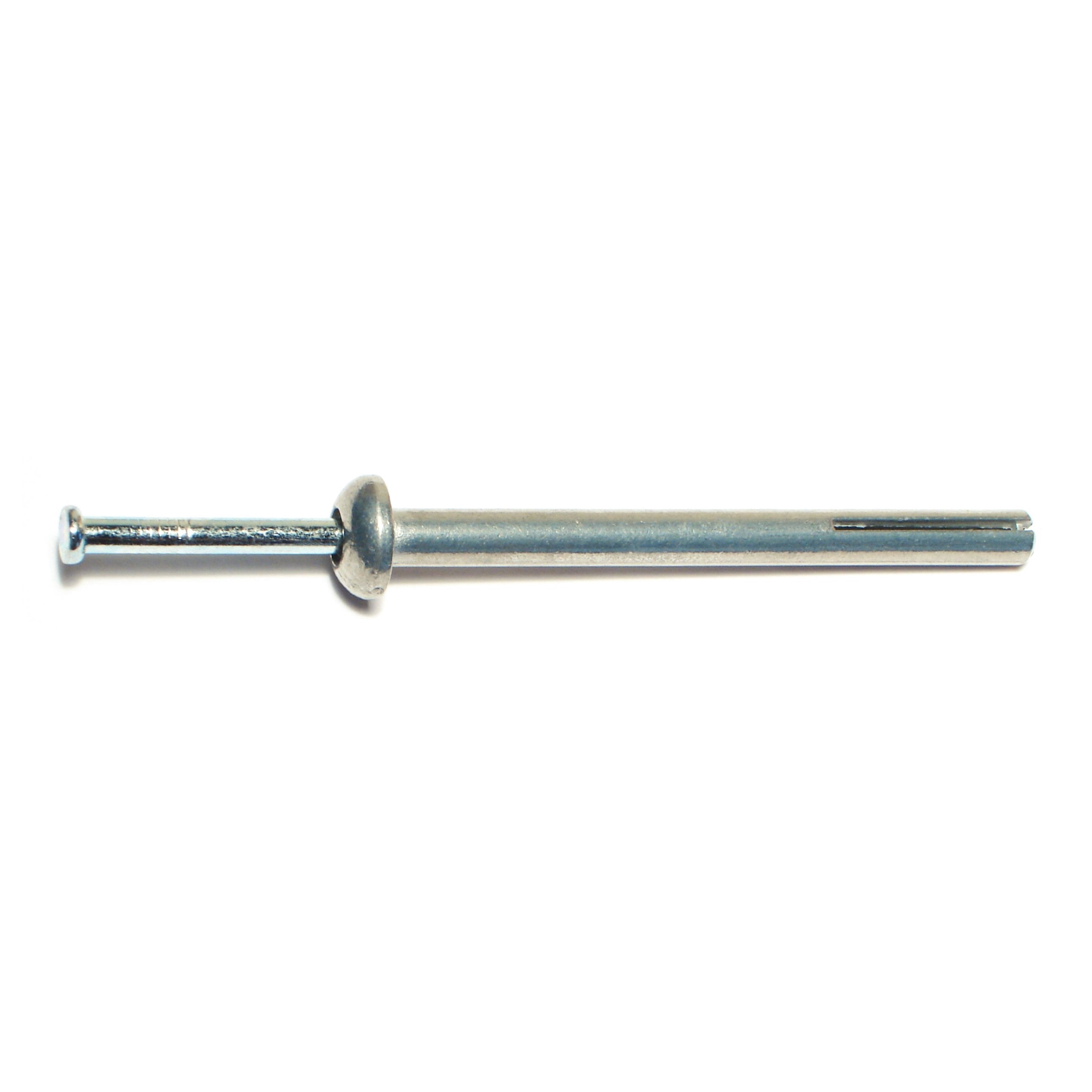 1/4" x 3" Zinc Plated Steel Truss Head Nail Drive Anchors NDATS-035
