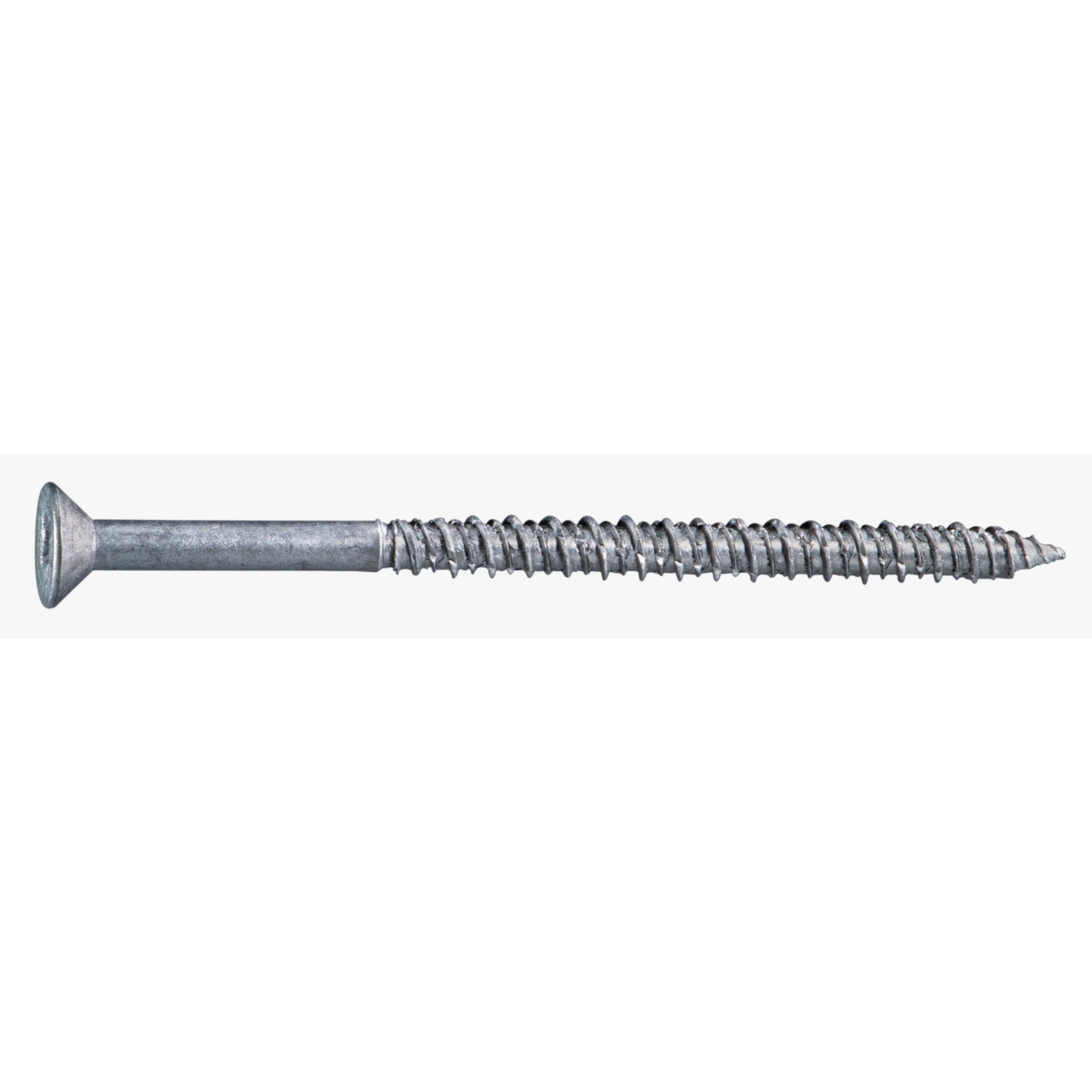1/4" x 4" 410 Stainless Phillips Flat Head Concrete Screws (50 pcs.)