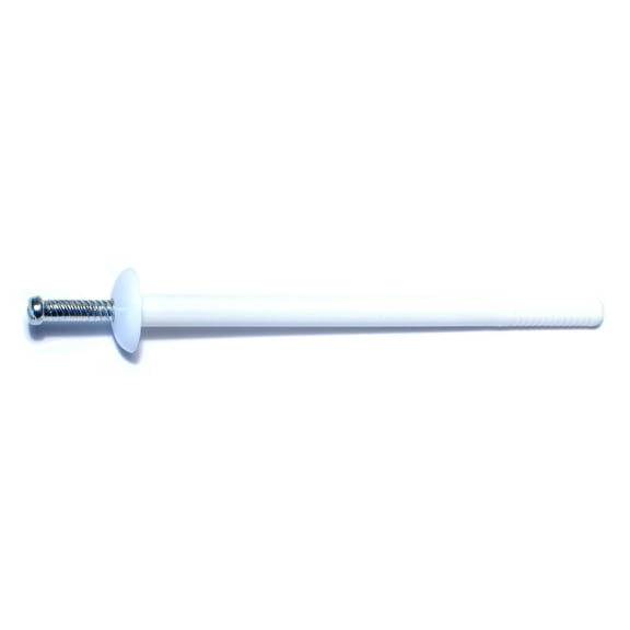 1/4" x 4" Nylon Plastic Mushroom Nail Drive Anchors NDAMN-048