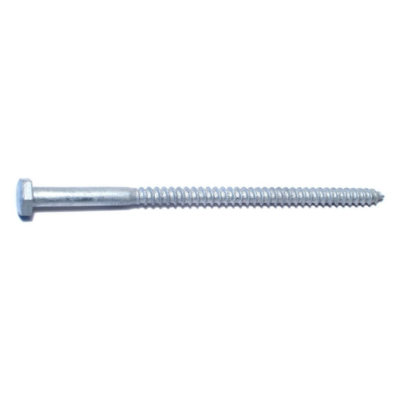 1/4" x 5" Hot Dip Galvanized Steel Hex Head Lag Screws HLSHS-285 (100 pcs.)