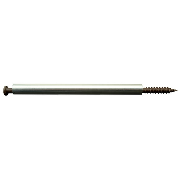 1/4" x 8" Brown Steel Star Drive Gutter Screws (4 pcs.)