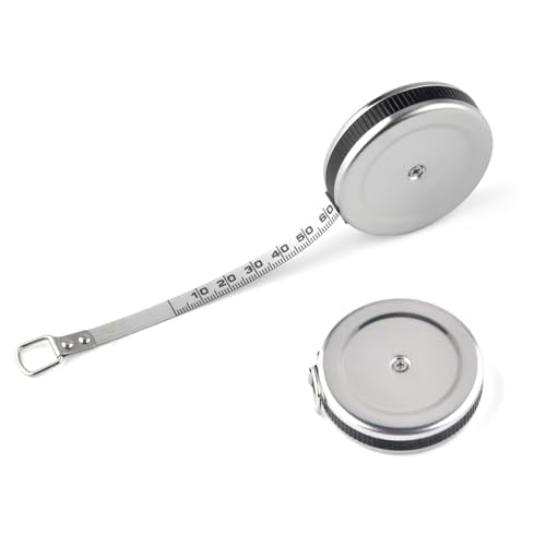 1/4" x 80" Mini Imperial Pi Diameter Circumference Tape Measure, Diameter Measurement Range  up to 25 inches, Use for Measuring Cylindrical Objects(Pipe Tape, Tree Tape)