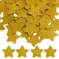 thumbnail image 1 of 1.4"x1.4" Star Foam Stickers, 240Pcs EVA Self Adhesive Glitters Foam Shape Sticker Craft Supplies for Scrapbook Card DIY Making Home Decor, Golden, 1 of 7